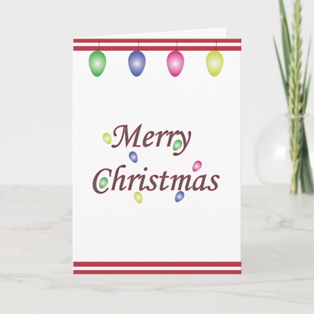 Frohe Weihnachten (Vorderseite)