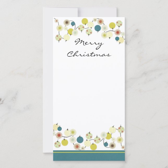 Frohe Weihnachten (Vorderseite)