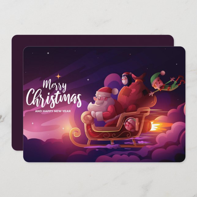 Frohe Weihnachten (Vorne/Hinten)