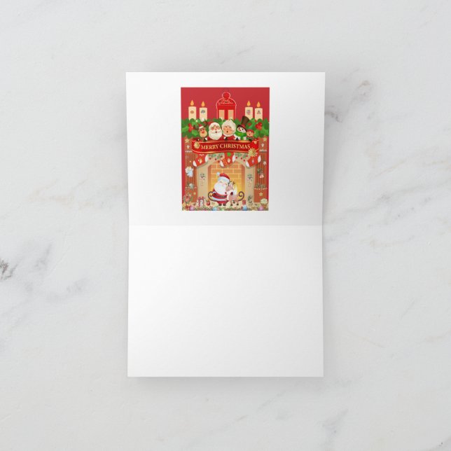 Frohe Weihnachten  (Innenseite)