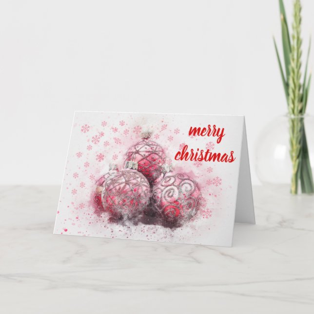 Frohe Weihnachten (Vorderseite)