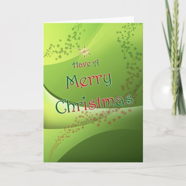 Frohe Weihnachten (Vorderseite)