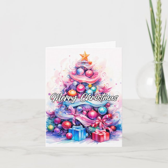 Frohe Weihnachten (Vorderseite)