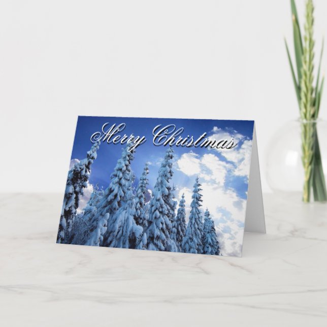 Frohe Weihnachten (Vorderseite)