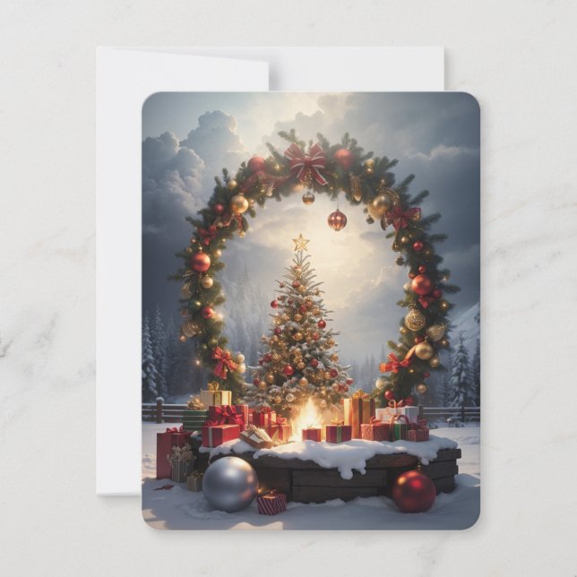 Frohe Weihnachten (Vorderseite)