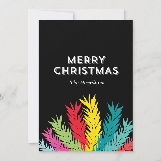 frohe Weihnachten (Vorderseite)