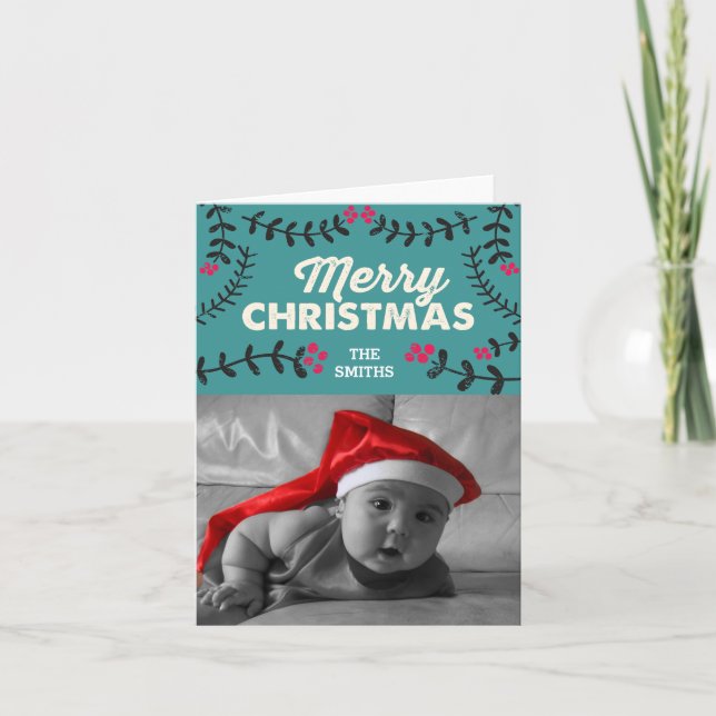 frohe Weihnachten (Vorderseite)