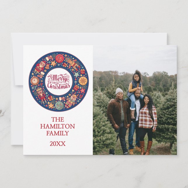 Frohe Weihnachten (Vorderseite)