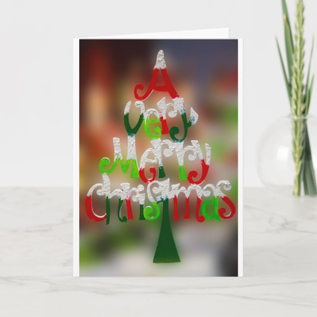 Frohe Weihnachten (Vorderseite)