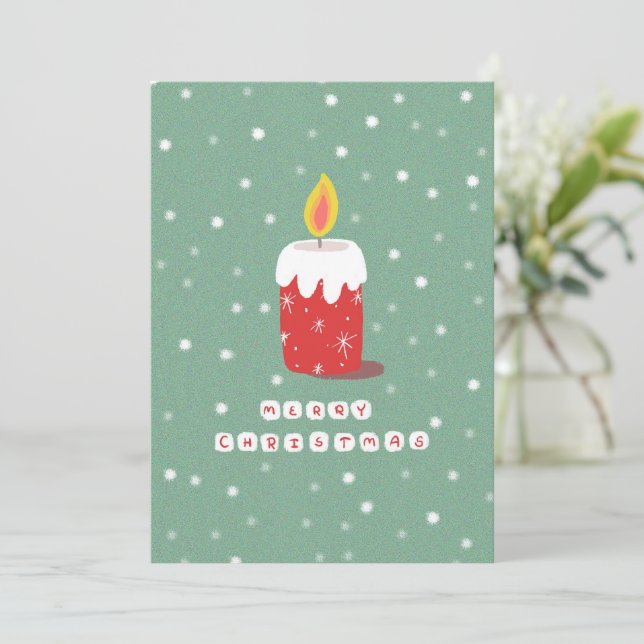 Frohe Weihnachten (Stehend Vorderseite)