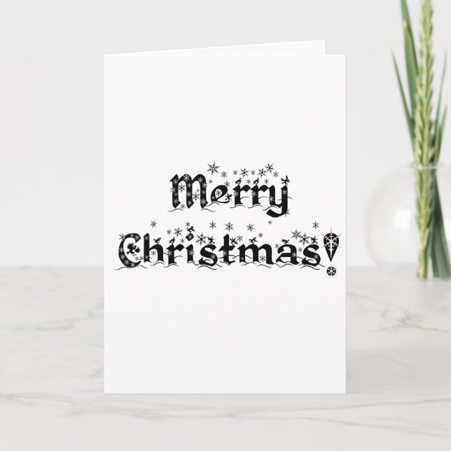 Frohe Weihnachten (Vorderseite)
