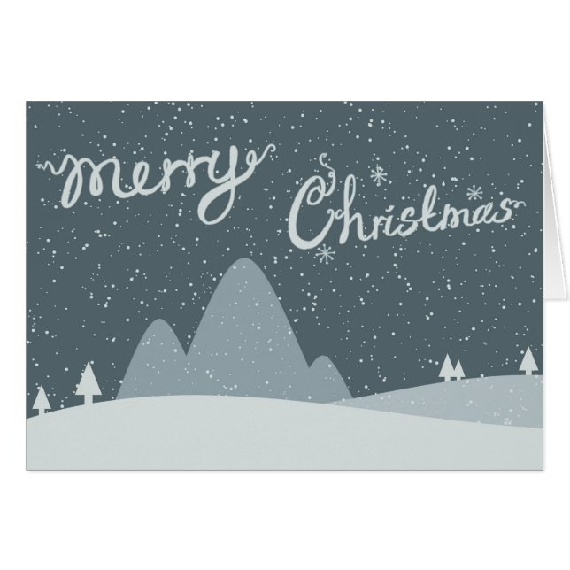 Frohe Weihnachten (Vorderseite (Horizontal))