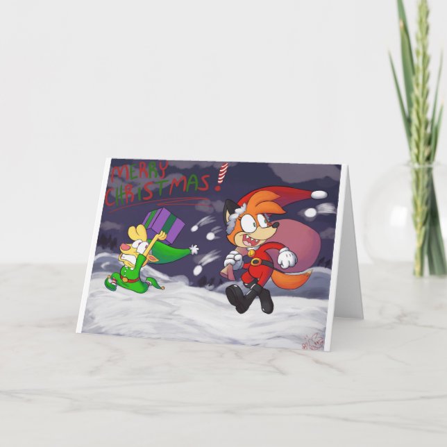 Frohe Weihnachten (Vorderseite)