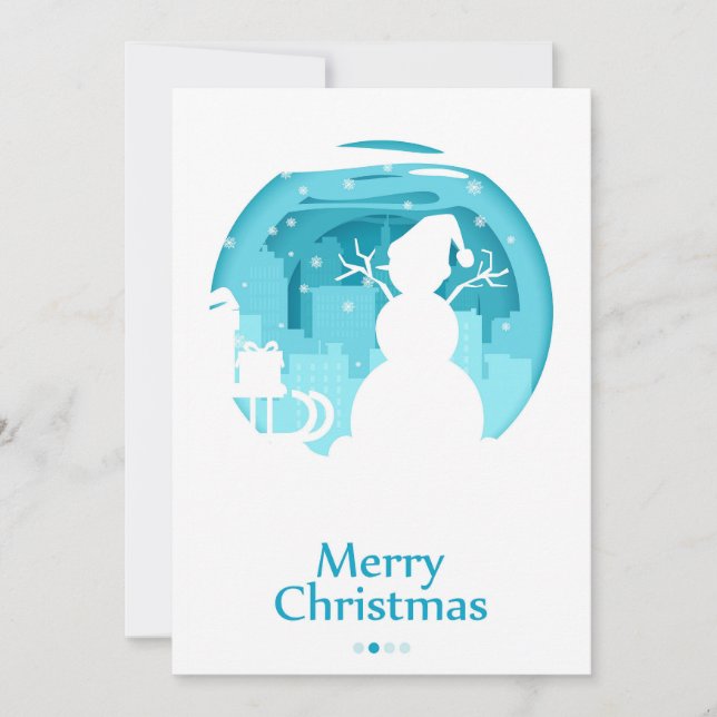 Frohe Weihnachten (Vorderseite)
