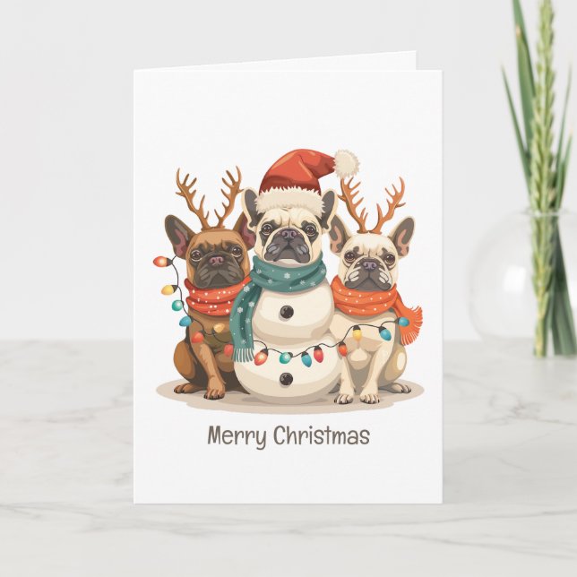 Frohe Weihnachten (Vorderseite)