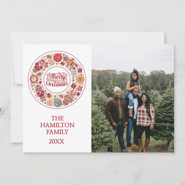 Frohe Weihnachten (Vorderseite)