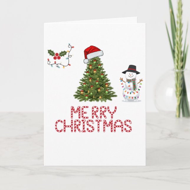 Frohe Weihnachten (Vorderseite)