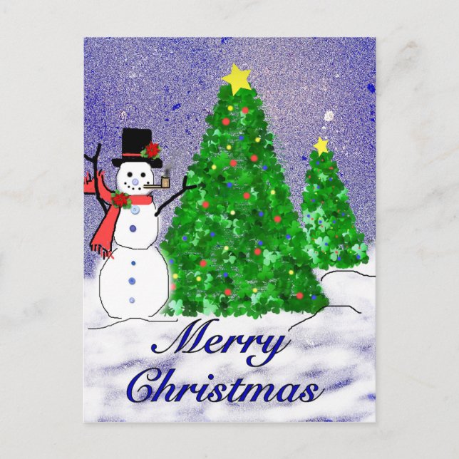 Frohe Weihnachten (Vorderseite)