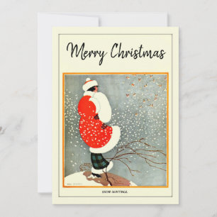 Frohe Weihnachten 1914 Schneeammer