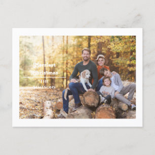 Frohe Weihnachten 1 Foto Weihnachten  Postkarte