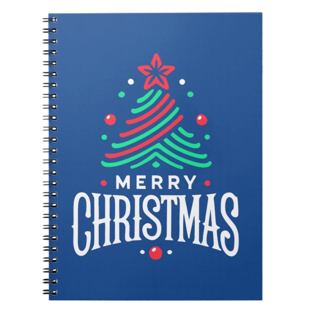 Frohe Weihnachten 1 Notizblock (Vorderseite)
