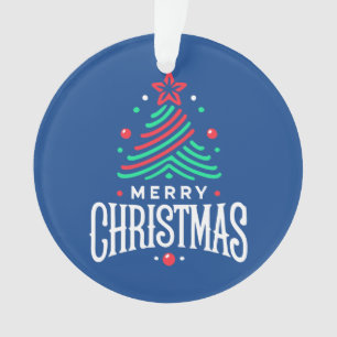 Frohe Weihnachten 1 Ornament