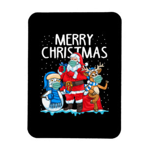Frohe Weihnachten 2023 Magnet