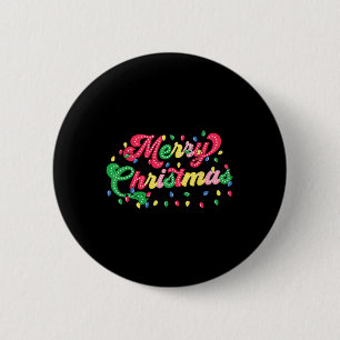 Frohe Weihnachten 2024 Familie Matching Christmas Button