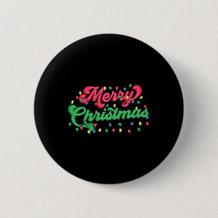 Frohe Weihnachten 2024 Familie Matching Christmas  Button
