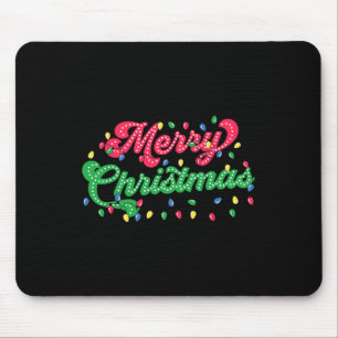 Frohe Weihnachten 2024 Familie Matching Christmas  Mousepad