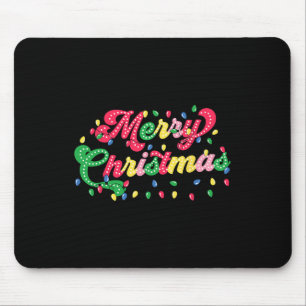 Frohe Weihnachten 2024 Familie Matching Christmas Mousepad