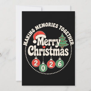 Frohe Weihnachten 2026 Gemeinsam Erinnerungen scha Einladung