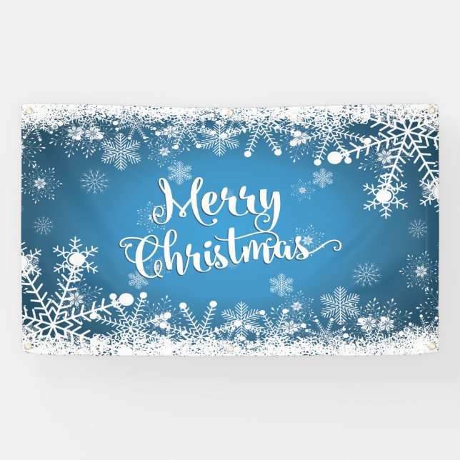Frohe Weihnachten 2 Banner (Horizontal)