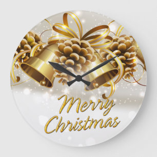 Frohe Weihnachten 35 Wanduhr-Wahlen Große Wanduhr