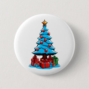 Frohe Weihnachten 3D Button
