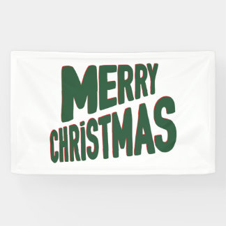 Frohe Weihnachten 3x5 Vinyl Banner