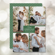 Frohe Weihnachten 4 Foto Collage