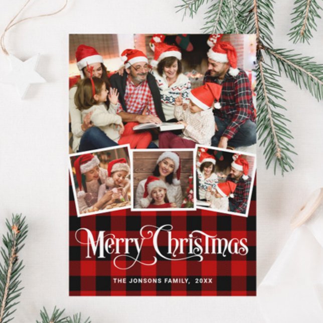 Frohe Weihnachten 4 FOTO Grußkarte (Von Creator hochgeladen)