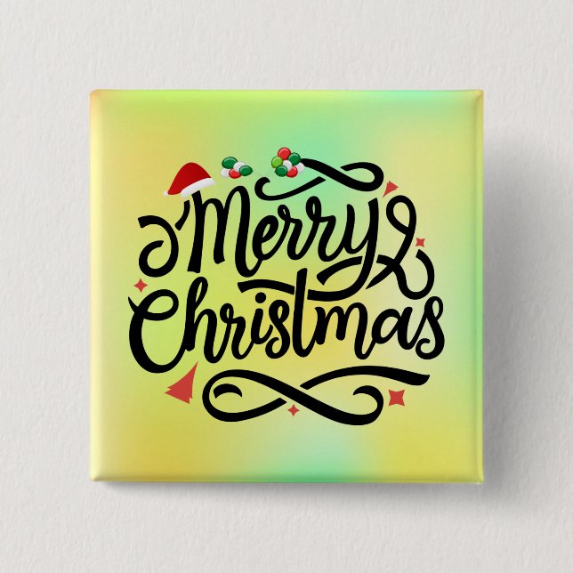 Frohe Weihnachten-61039 Button (Vorderseite)