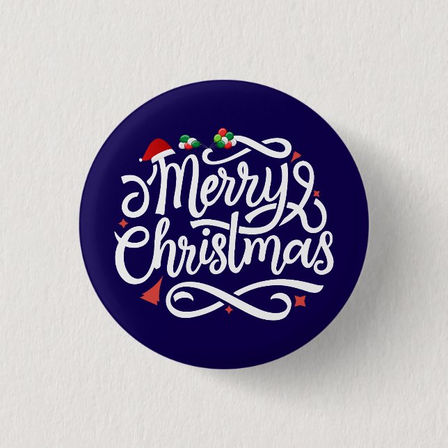 Frohe Weihnachten-61039 Button (Vorderseite)