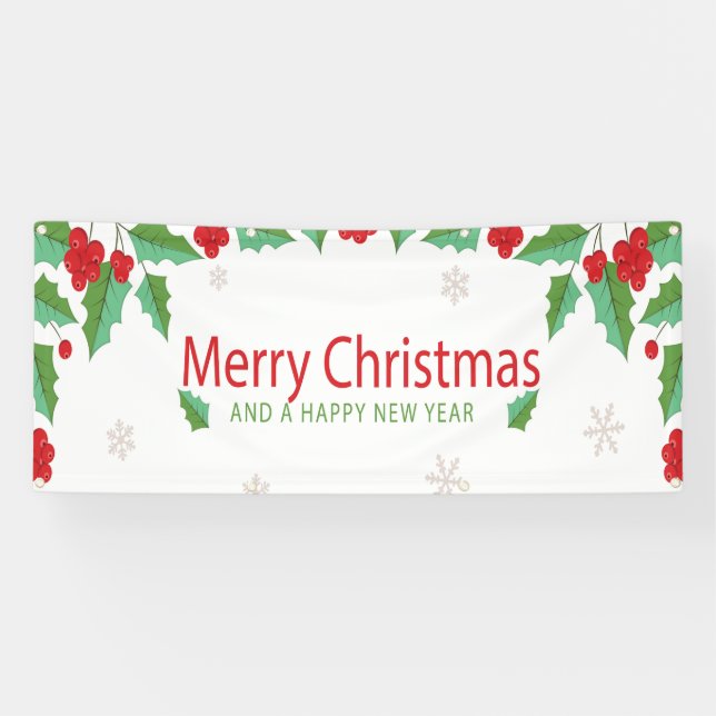 Frohe Weihnachten 6 Banner (Horizontal)