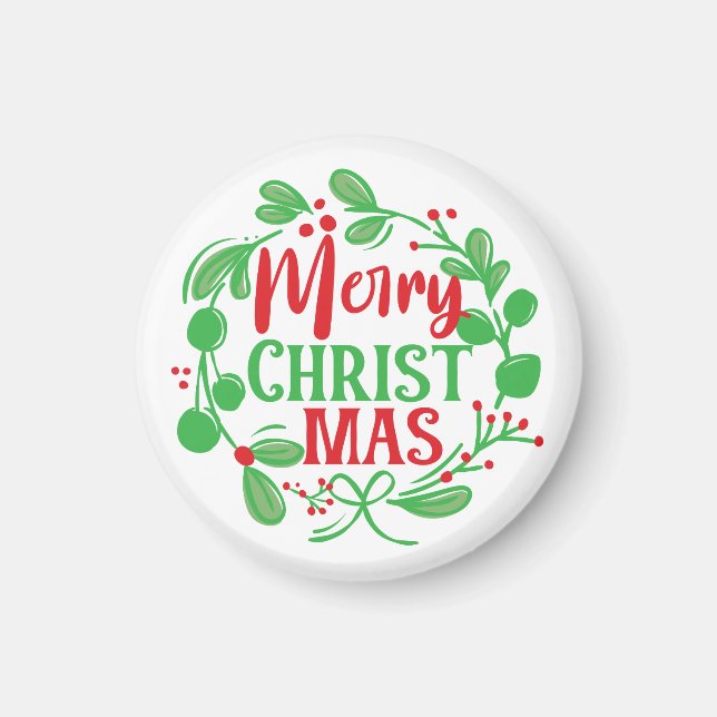 Frohe Weihnachten-82191 Magnet (Vorne)