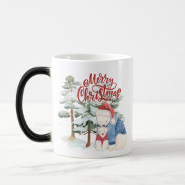 Frohe Weihnachten Adorable Holiday Design Verwandlungstasse