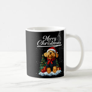 Frohe Weihnachten Airedale Terrier Weihnachtsmann Kaffeetasse