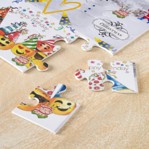 Frohe Weihnachten Alles Gute zum Geburtstag Puzzle