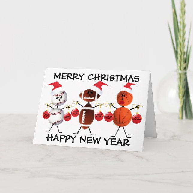 Frohe Weihnachten Alles Sport (Vorderseite)