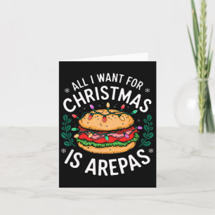 Frohe Weihnachten Alles, was ich für Weihnachten A Karte
