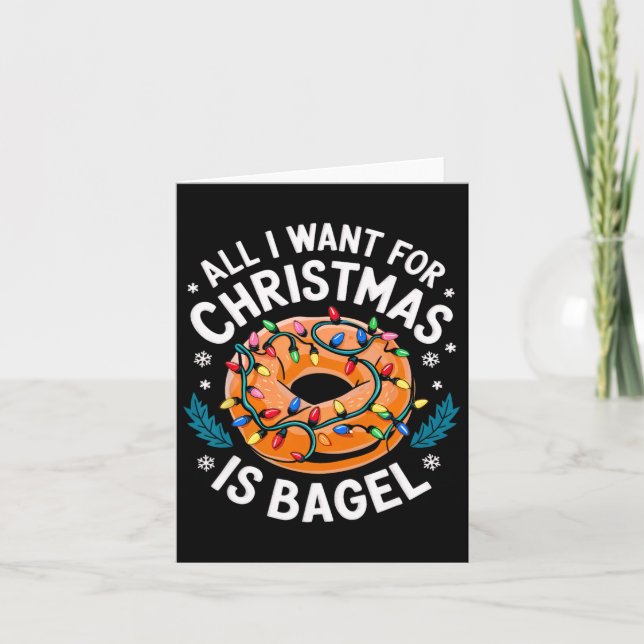 Frohe Weihnachten Alles, was ich für Weihnachten B Karte (Vorderseite)