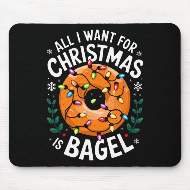 Frohe Weihnachten Alles, was ich für Weihnachten B Mousepad (Vorne)
