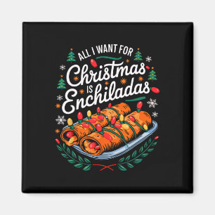 Frohe Weihnachten Alles, was ich für Weihnachten E Magnet